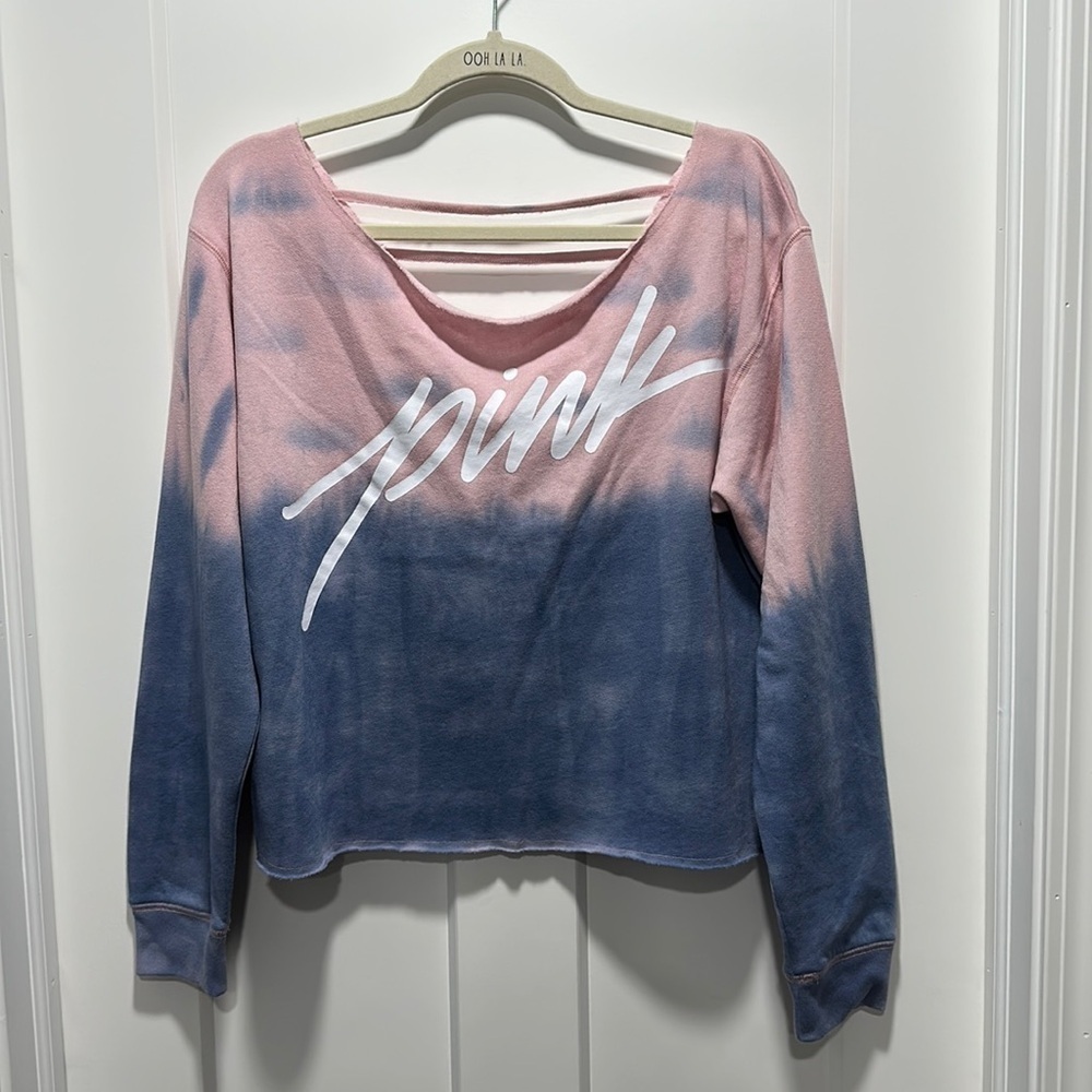 Victoria’s Secret PINK Campus Ladder-Back Cropped Top - Size Small